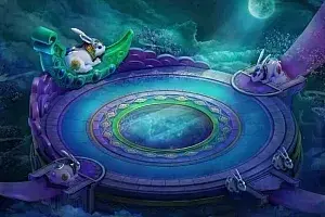 传奇十二生肖兔真彩地图素材-微资源素材分享站